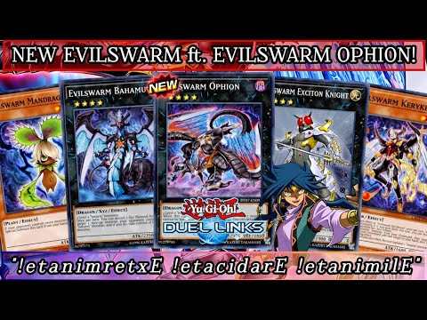 EVILSWARM Deck ft. Evilswarm OPHION! "Level 5 or more can't be special summoned [DUEL LINKS