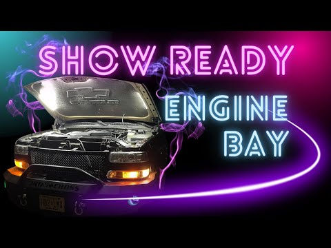 DIY Show Ready Engine Bay | Lifted Tahoe gets another easy upgrade