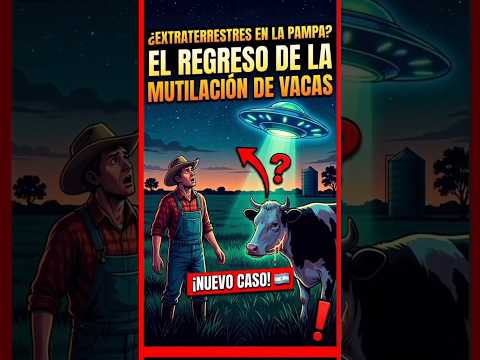 🐄🛸 Mutilaciones de Ganado y OVNIs: El Misterio de la Vaca Mutilada en La Pampa
