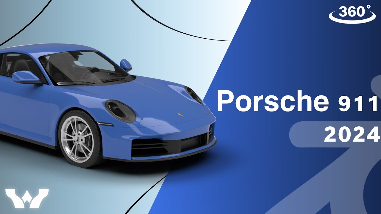Porsche 911 Carrera 2025 HQ 3D Model