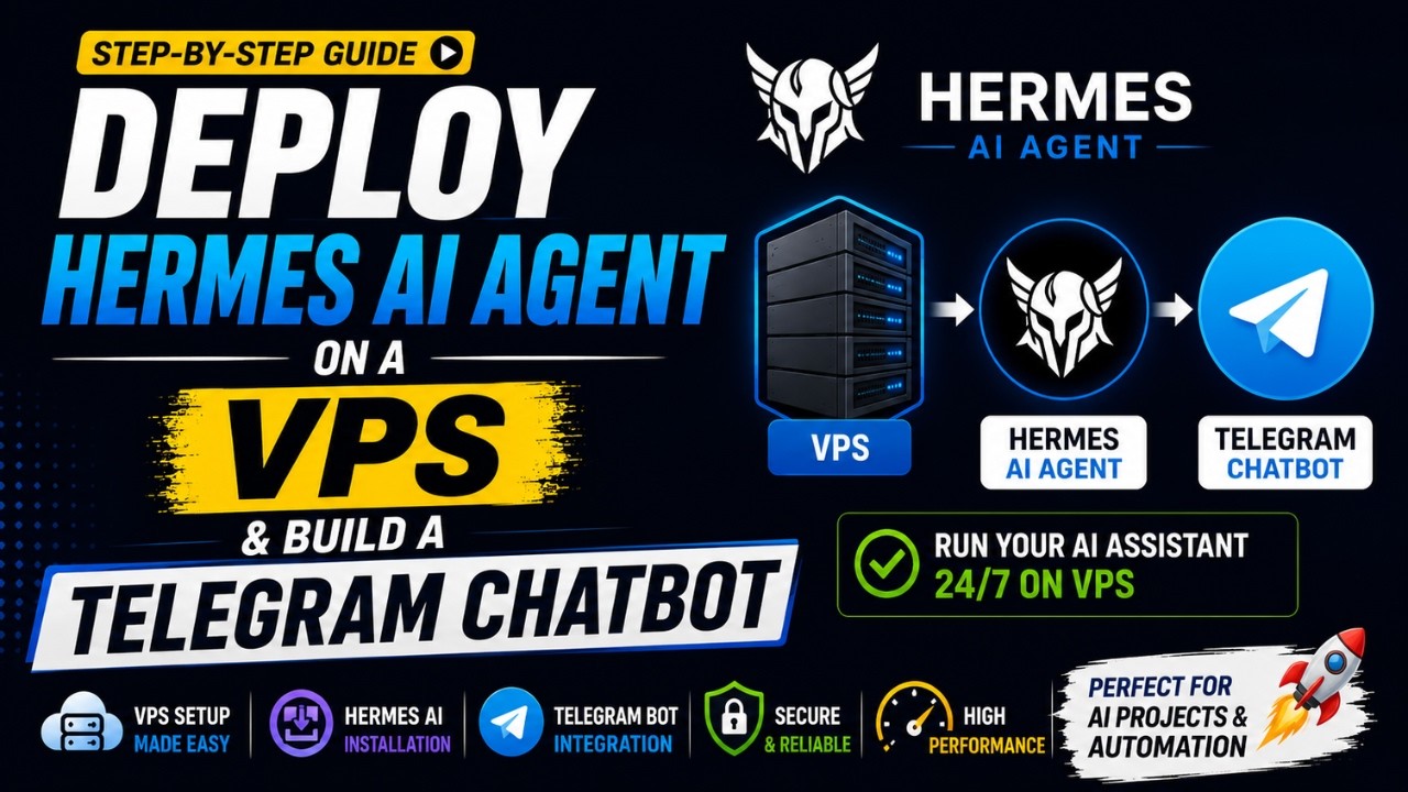 How to Deploy Hermes AI Agent on a VPS & Build a Telegram Chatbot