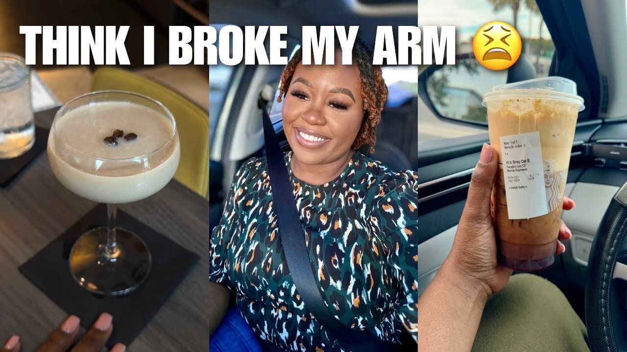 MASSIVE PERFUME HAUL, I THINK I BROKE MY ARM ! , LUNCH DATE , RUSH TO THE HOSPITAL & MORE