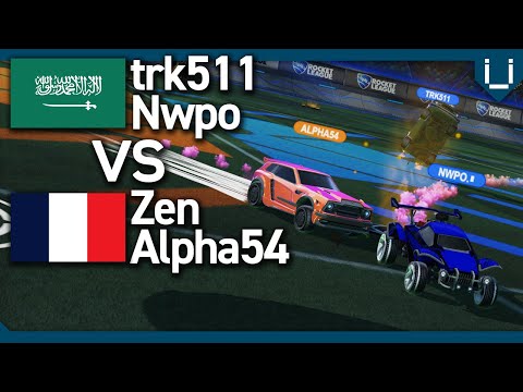Zen + Alpha54 vs trk511 + Nwpo | France vs KSA | 2v2 Showmatch