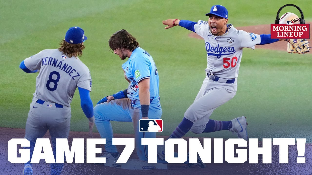 Game 7 of the World Series: TONIGHT! | Morning Lineup (MLB Daily Recap)