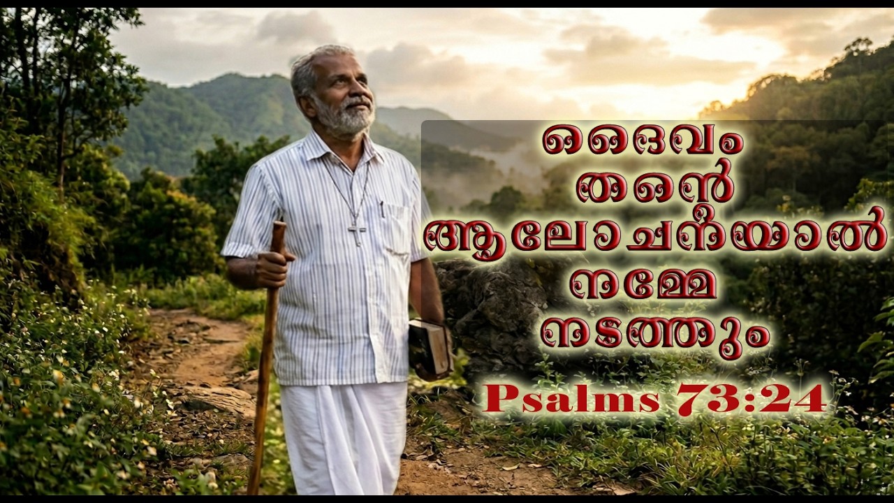 ദൈവം തന്റെ ആലോചനയാൽ നമ്മേ നടത്തും