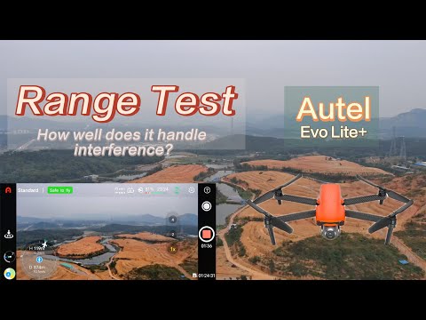 Autel Evo Lite Plus Range Test - It does handle interference better