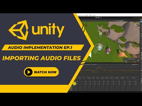 How to Import Audio Files in Unity | Audio in Unity Episode1