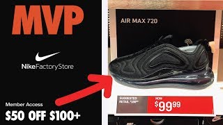 HOW TO CASH IN THE MVP PASS AT NIKE OUTLET! (5 TIPS)