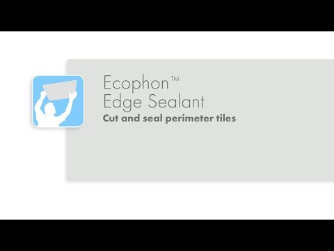 Montage af kantplader ved anvendelse af Ecophon kantforsegling