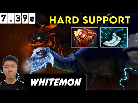 Whitemon Jakiro Hard Support - Dota 2 Patch 7.39E Pro Player Full gameplay