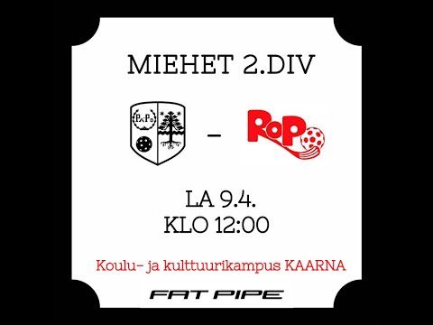 Miehet II-div. SBT PaPo - RoPo