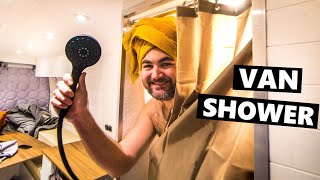 VAN LIFE BUILD: Fitting A FULL BATHROOM Into A Van!
