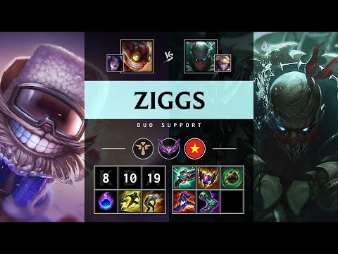 Ziggs Support vs Pyke - VN Master Patch 25.17