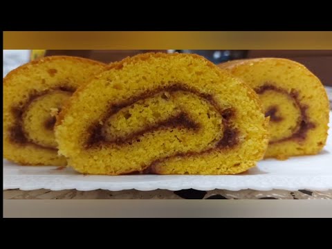 rotolo giapponese alto sofficissimo - رولي بيسكوي هش