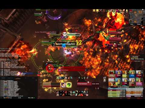 Blast Furnace Mythic (Blackrock Foundry) - Warrior DPS PoV