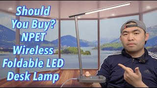 Should You Buy? NPET Wireless Foldable LED Desk Lamp