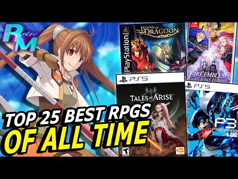 Top 25 BEST RPGs of All Time!