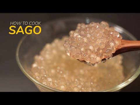 HOW TO COOK SAGO (TAPIOCA PEARL) PERFECTLY | Mispola