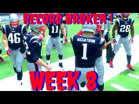 Madden 18 Career Mode WR S2 Ep 8 - I BEAT JERRY RICE RECEIVING RECORD IN ONLY 8 GAMES ! *INCREDIBLE*