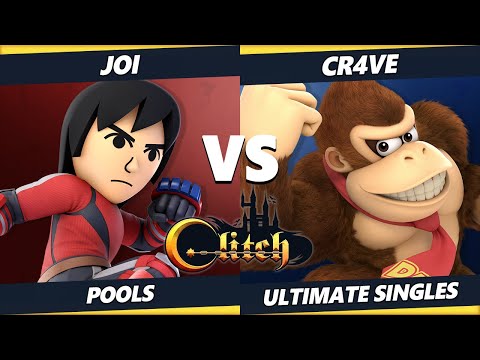 Glitch Konami Code - Joi (Mii Brawler) Vs. Cr4ve (Donkey Kong) SSBU Ultimate Tournament