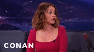 Emilia Clarke On Daenerys Many Titles  CONAN on TB