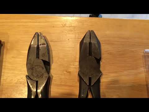 Have Klein 9” High Leverage Lineman’s Pliers Changed in the last 60 Years?  Let’s find out.
