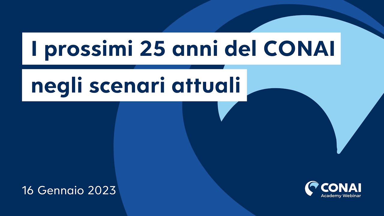 I prossimi 25 anni del Conai negli scenari attuali