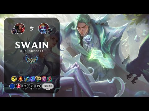 Swain Support vs Heimerdinger - EUW Challenger Patch 13.1