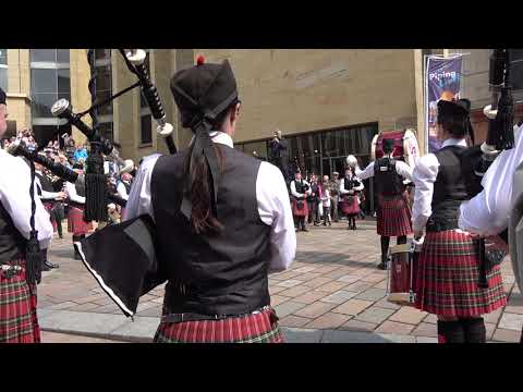 Piping Live 2018 - Wednesday - Canterbury Caledonian Society Pipe Band 6/8s in Buchanan Street