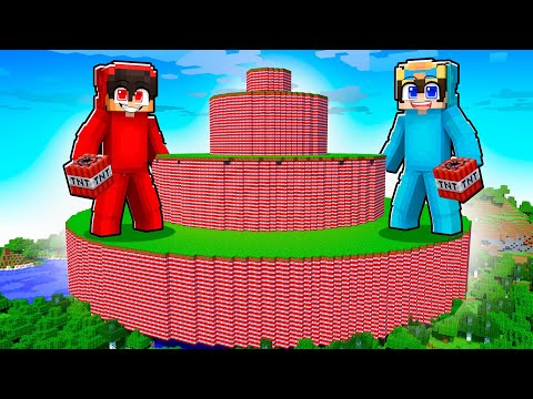 Breaking Minecraft with the BIGGEST TNT EXPLOSION
