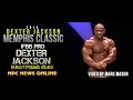 IFBB Pro Dexter Jackson guest posing at the Dexter Jackson Memphis Classic