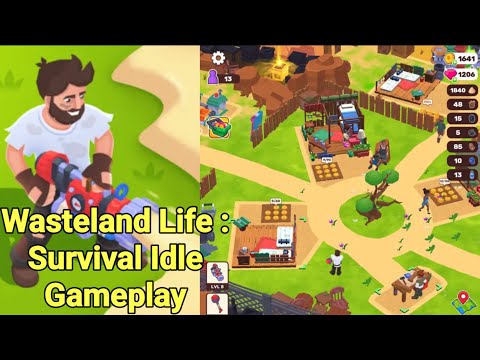 Wasteland Life : Survival Idle Game Gameplay - YouTube