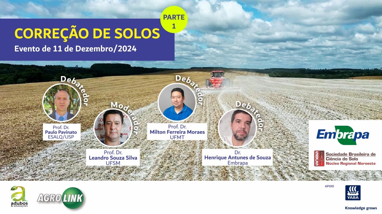# 314 - PARTE 1 - CORREÇÃO DO SOLO