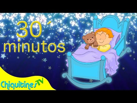 Calma y dulzura en 30 min ❤️‍🩹😴 | CANCIONES INFANTILES de cuna – ChiquitinesTV