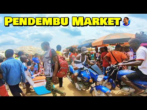 Welcome To PENDEMBU LUMA MARKET 🇸🇱 Sierra Leone Roadtrip 2023 - Explore With Triple-A