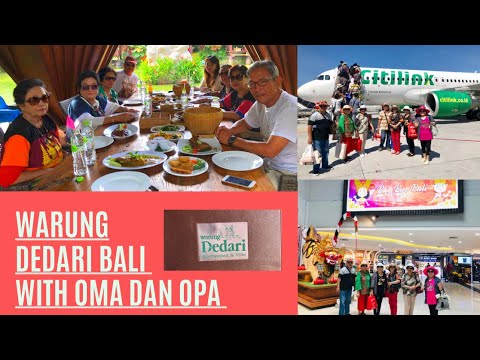 WARUNG DEDARI BALI COM OMA DAN OPA TANGKERE