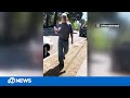 California woman films confrontation with man who ripped down Black Lives Matter signs