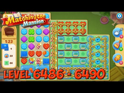 Matchington Mansion level 6486 6487 6488 6489 6490 🏠 Magic Tavern HD