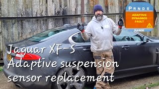 Jaguar XF Adaptive Dynamics Fault Fix | Rear Suspension Sensor Replacement for under £40
