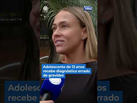 Adolescente de 13 anos recebe diagnóstico errado de gravidez #shorts #balançogeral