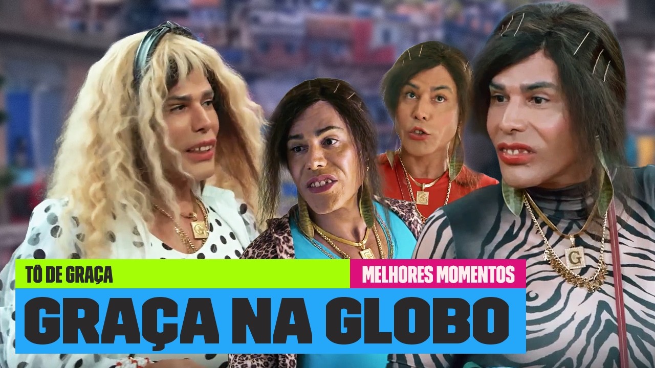 Graça CAUSA dentro da GLOBO! | Tô de Graça | Temporada 8 | Multishow