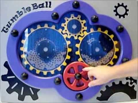 Tumble Ball Freestanding Panel video 1