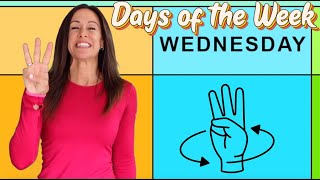 Wednesday In Sign Language Days of the week (Wednesday) gameplay video by MsB, 1:10 duration
