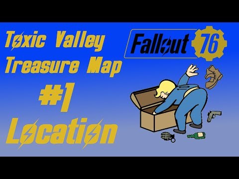 Fallout 76 - Toxic Valley Treasure Map #1 Location