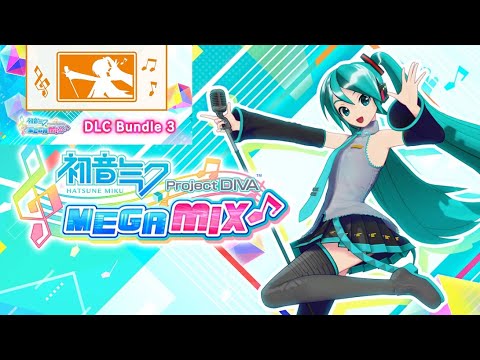 DLC Bundle 3 overview for Hatsune Miku: Project DIVA Mega Mix (all 73 new Songs, Nintendo Switch)