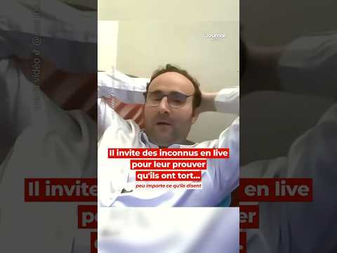 Il invite des inconnus en live pour leur prouver qu’ils ont tort... Peu importe ce qu’ils disent