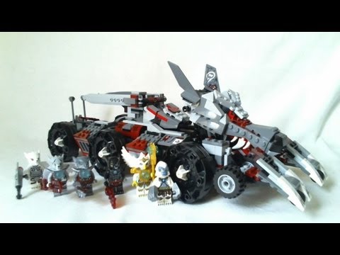 Vidéo LEGO Chima 70009 : Le char de combat Loup