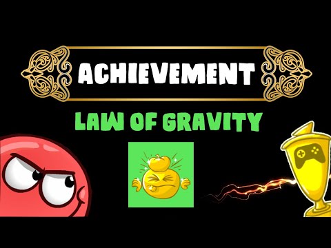 Achievement ULTRA RARE  Law of Gravity / Lei da Gravidade - Red Ball 4