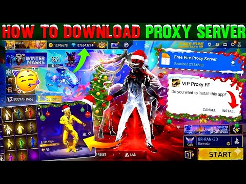 How To Download Proxy Server In Free Fire 💯😱🔥 | Free Fire Proxy Server | Proxy Server Free Fire