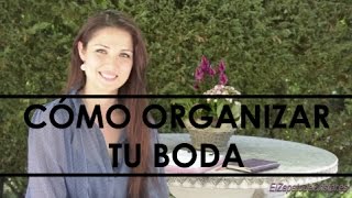 Como organizar tu boda paso a paso